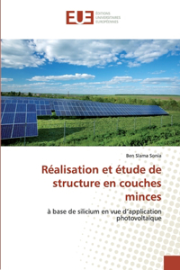 Réalisation et étude de structure en couches minces