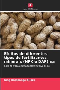 Efeitos de diferentes tipos de fertilizantes minerais (NPK e DAP) na