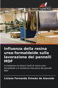 Influenza della resina urea-formaldeide sulla lavorazione dei pannelli MDF