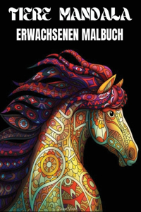 Tiere Mandala Erwachsenen Malbuch