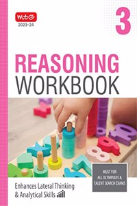 MTG Olympiad Reasoning Workbook Class 3 - Enhances Lateral Thinking & Analytical Skills, Reasoning Workbook For SOF Olympiad & Talent Search Exam