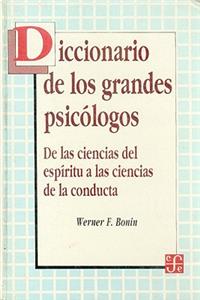 Diccionario de Los Grandes Psicologos