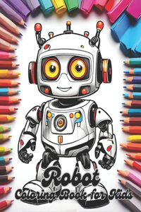 Robot Coloring Book for Kids