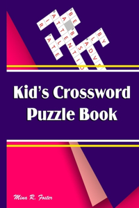 Kid's Crossword Puzzle Book