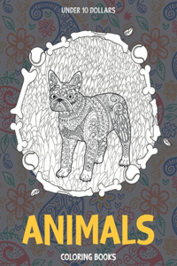 Coloring Books - Animals - Under 10 Dollars