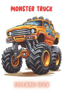 Monster Truck Coloring Book