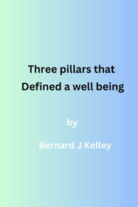 Three pillars that defined a well being