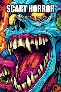 Scary Horror Coloring Book for Adult