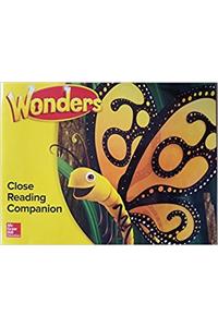 Wonders Close Reading Companion, Grade K