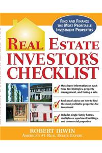 Real Estate Investor's Checklist