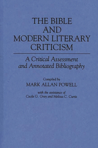 Bible and Modern Literary Criticism