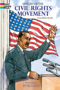 History of the Civil Rights Movement Coloring Book