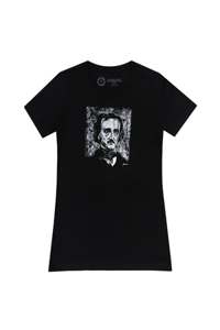 Edgar Allan Poe Melancholy Women's Crew T-Shirt Medium