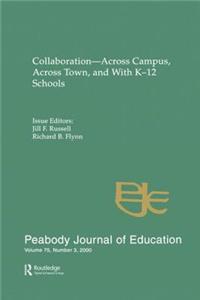 Collaboration--across Campus, Across Town, and With K-12 Schools