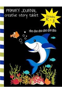 Primary Journal Creative Story Tablet Grades K - 3