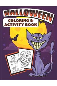 Halloween Coloring & Activity Book
