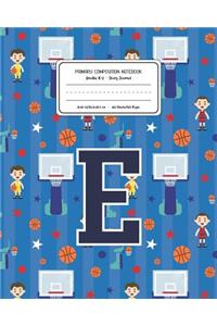 Primary Composition Notebook Grades K-2 Story Journal E