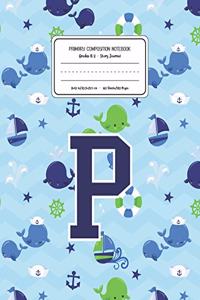 Primary Composition Notebook Grades K-2 Story Journal P