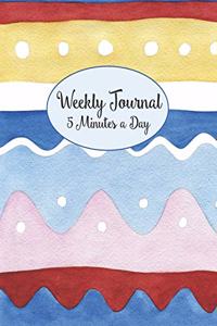Weekly Journal 5 Minutes A Day