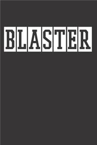 BLASTER Notebook Journal