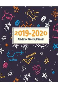 2019-2020 Academic Weekly Planner