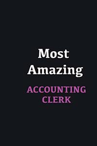 Most Amazing Accounting Clerk: Writing careers journals and notebook. A way towards enhancement