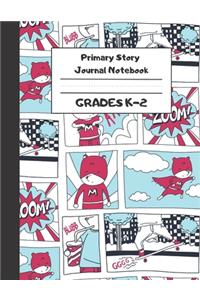 Primary Story Journal Notebook Grades K-2