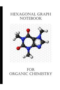 Hexagonal Graph Notebook for Organic Chemistry
