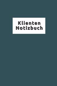 Klienten Notizbuch