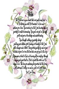Mother We Love You - Hibiscus Journal