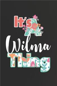 It's Wilma Thing