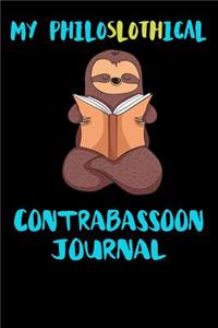 My Philoslothical Contrabassoon Journal