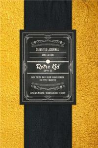 Diabetes Journal - Easy to Use Daily Blood Sugar Logbook for Type 1 Diabetes (Glycemic Record / Blood Glucose Tracker)
