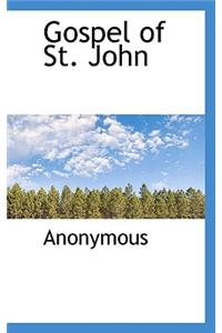 Gospel of St. John
