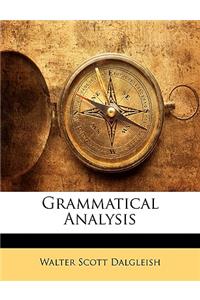 Grammatical Analysis