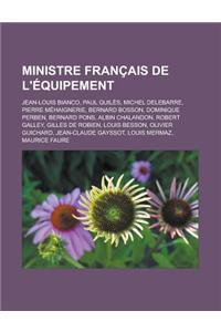 Ministre Francais de L'Equipement