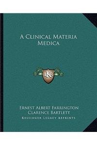 Clinical Materia Medica