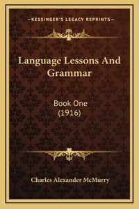 Language Lessons and Grammar