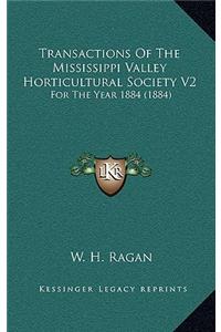Transactions of the Mississippi Valley Horticultural Society V2