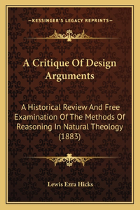Critique Of Design Arguments