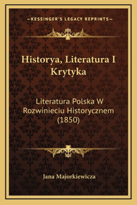 Historya, Literatura I Krytyka
