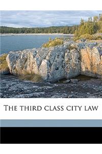 The Third Class City Law