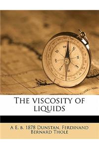 The Viscosity of Liquids