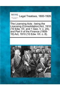 Licensing Acts