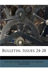 Bulletin, Issues 24-28