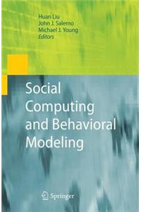Social Computing and Behavioral Modeling