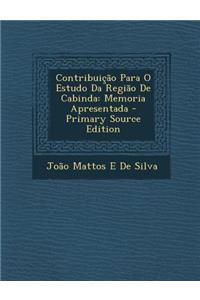 Contribuicao Para O Estudo Da Regiao de Cabinda