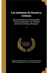 Las misiones de Sonora y Arizona
