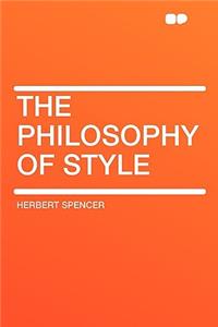 The Philosophy of Style