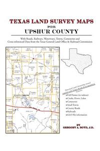 Texas Land Survey Maps for Upshur County